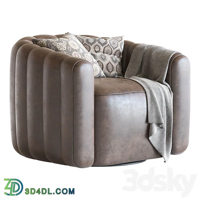 Fitz swivel chair